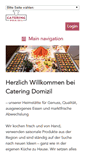 Mobile Screenshot of catering-domizil.de